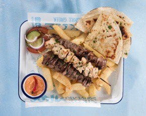 Kapasti (Double Giros) - Picture of In and Out GRILL Souvlaki